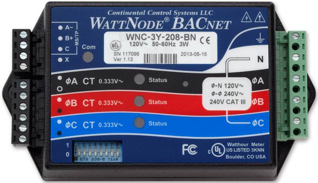 WattNode BACnet meter