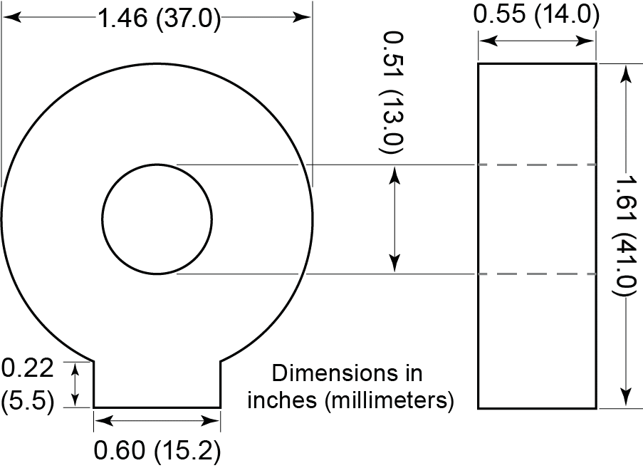 TCL-B Mechanical Dimensions